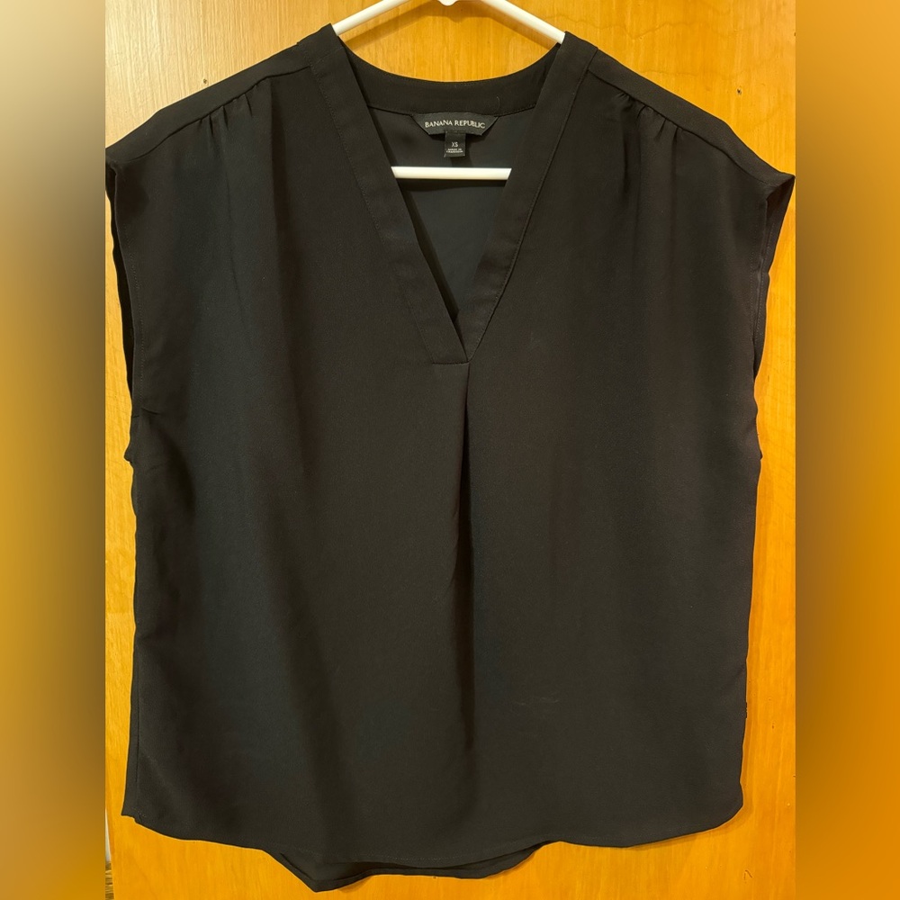 Banana Republic Blouse Black Size XS